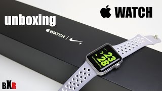 Unboxing Apple Watch Series 2 Nike  38mm Gehäuse  deutsch  german [upl. by Hcone]