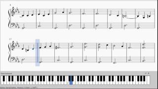 Shostakovich  The Second Waltz  Free PDF  Easiest Piano Version [upl. by Fenny]