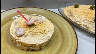 ENSALADILLA DE GAMBAS AL PIL PIL [upl. by Durkin881]