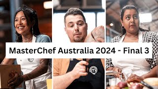 MasterChef Australia 2024 Contestants  Top 3 [upl. by Eilak504]