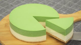 Matcha Cheesecake No Oven [upl. by Chassin]