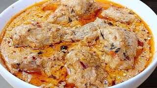 Mughlai Chicken Malai Handi Recipe  Murgh Malai Curry  Creamy Chicken Gravy by Cook with Farooq [upl. by Alair170]