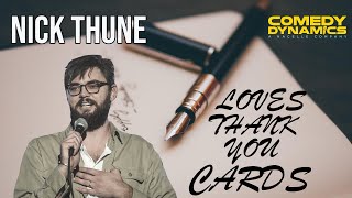 Nick Thune Loves Thank You Cards  Nick Thune Folk Hero [upl. by Heurlin302]