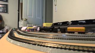 Rivarossi N scale Big Boy DCC conversion and Tender pickups installed in HD [upl. by Rebmik431]