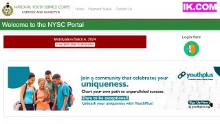 nysc registration online 2024 Step By Step Guide for a Successful Registration  nysc2024 [upl. by Assen]