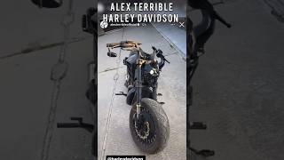 Alex Terrible Custom Harley Davidson Slaughter to Prevail Motorcycle alexterrible [upl. by Selec]