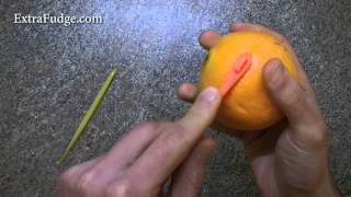 Tupperware Vs Pampered Chef OrangeCitrus Peelers Comparison Review and Demonstration [upl. by Saiff]