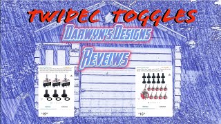 Twidec 5a and 20a toggle switch reviews and brief hook up demo why I think theyre good quality [upl. by O'Meara]