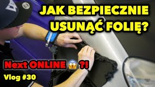 Jak Bezpiecznie USUNĄĆ Folię  Zapowiedź NOWEGO Szkolenia Online   Vlog 30 [upl. by Aicats]