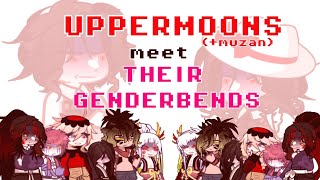 °UPPERMOONS Meet Their GENDERBENDS° Kny [upl. by Tressa]