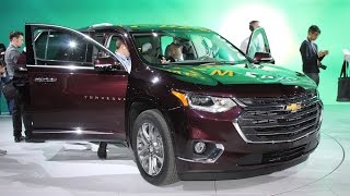 2018 Chevrolet Traverse  FIRST LOOK [upl. by Haleemaj]