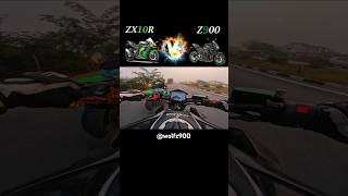 Drag Race 🔥⚡ zx10r z900 bikers bikelife [upl. by Yorle447]