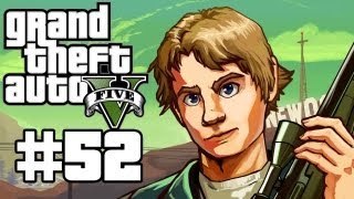 Grand Theft Auto 5 Gameplay  Playthrough w SSoHPKC Part 52  Early Landing [upl. by Pepito]