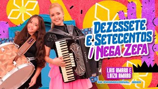 Laís e Luiza  dezessete e Setecentos  Nega Zefa  CD Promocional [upl. by Zinnes]