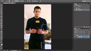 Dodge Tool HD Photoshop Tools Tutorial [upl. by Sirromed351]