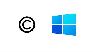 How to add a copyright symbol on a Windows PC [upl. by Yurt]