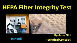 Hindi  HEPA Filter Integrity Test [upl. by Erinn]