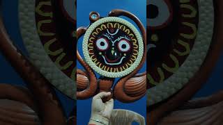 Lord Jagannath Glass painting ♥️ art [upl. by Issim902]