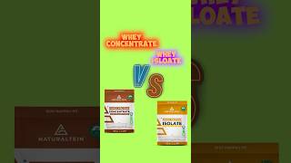 Whey Concentrate Vs Whey Isolate  DtBhawesh  diettubeindia dietitian wheyprotein shorts [upl. by Auric]