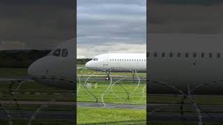 Jet2 Holidays A321neo Taxi At Manchester planes a321neo [upl. by Adlez]