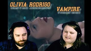 Olivia Rodrigo  Vampire MV Reaction First Time Listening musicreactions reaction oliviarodrigo [upl. by Venn]