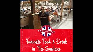 The Trafalgar Bar and Restaurant in Caleta de Fuste Fuerteventura [upl. by Sinegold]