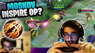 Moskov Inspire UNKILLABLE  BTK MobaZane  Mobile Legends [upl. by Llorre]