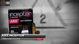 ARX Inceptor test and review with ballistics gel [upl. by Robaina530]