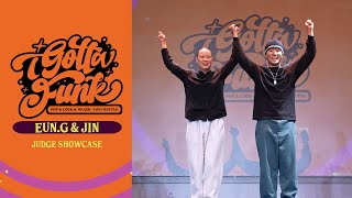 EunG amp Jin  Judge showcase IGottaFunk Popping [upl. by Guillema]