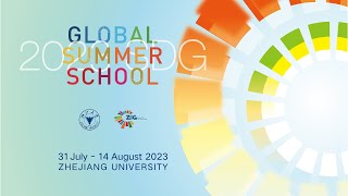 Closing Ceremony of the 2023 ZJU SDG Global Summer School [upl. by Annas639]