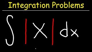 Integral of absolute value of x or absx [upl. by Eldreeda]