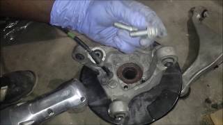 Rear Bearing amp Hub Assembly 06 Infiniti M45 M35 [upl. by Nauquf]