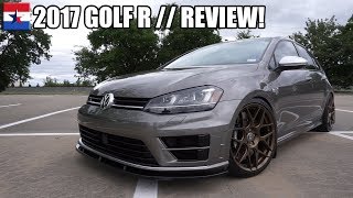 2017 Golf R  Review APR STAGE 2 [upl. by Atinrehs320]