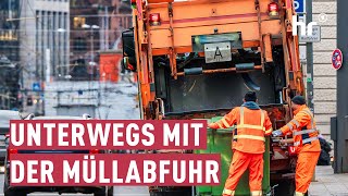 Alltag bei der Müllabfuhr  Unterwegs mit der FES in Frankfurt  maintower [upl. by Mackenie660]