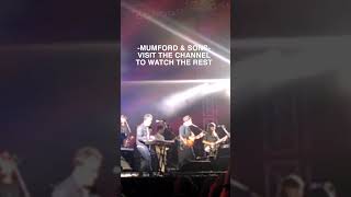 House of the Rising Sun  Mumford and Sons live concert rocknroll liveconcert [upl. by Aisac]