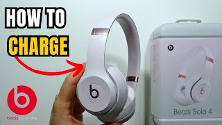 How to Charge Beats Solo 4 [upl. by Giacomo211]