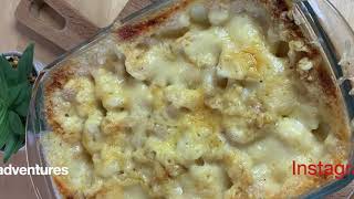 COMMENT FAIRE UN GRATIN DE CHOUFLEUR AU MICROONDE RAPIDEMENT RECETTE TRÈS SIMPLE ET DÉLICIEUSE [upl. by Aenat]