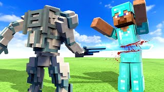 NEW Mech Slices Through Minecraft Steve  Teardown Mods Gameplay [upl. by Notnilk330]