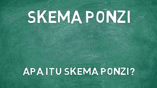 Apa Itu Skema Ponzi [upl. by Yrogerg]