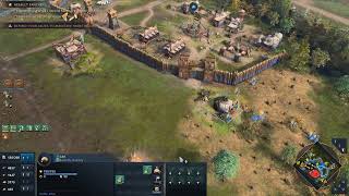 Age of Empires IV  GameplayWalkthrough  The Mongol Empire 1273 The Fall of Xiangyang [upl. by Ellecram]