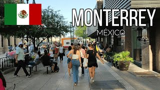 Monterrey Mexico Walking Tour 4k [upl. by Kalli325]