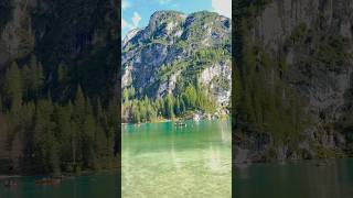 Serenity Ahhh relaxing in the beauty of Lago di Braies [upl. by Ajit]