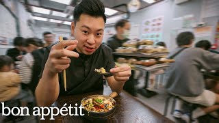 We Went to Hong Kong’s Number 1 Clay Pot Rice Spot  Street Eats  Bon Appétit [upl. by Ahseit211]