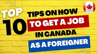 How to Get a JOB in CANADA From INDIA I Complete Guide step by step [upl. by Drahcir]