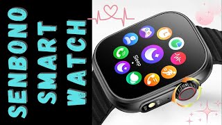 Smart Watch SENBONO [upl. by Ayotaj]