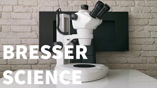 Bresser Science ETD 201 Microscope Test [upl. by Ahsinom]