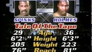 Boxing  1986  WBC Heavyweight Title Fight  Larry Holmes Vs Michael Spinks  Fight II [upl. by Ardnalak949]