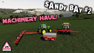 MACHINERY HAUL SANDY BAY 2 Farming Simulator 19 PS4 [upl. by Aehsa]