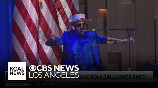 DJ Cassidy talks about his DNC roll call dance party [upl. by Macintyre]