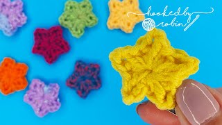 Crochet a Tiny Star in just 3 MINUTES ⭐ [upl. by Brink]